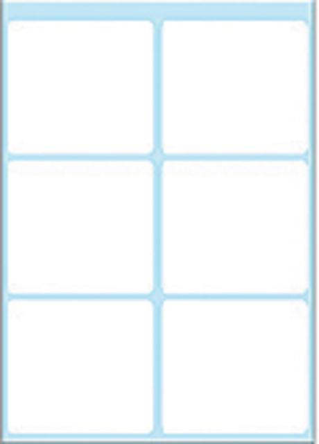 Etiket HERMA 3753 36x40mm wit 42 stuks afbeelding