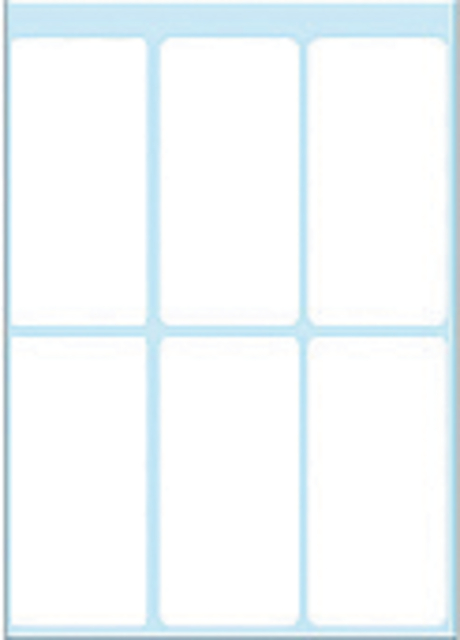 Etiket HERMA 3754 54x26mm wit 42 stuks afbeelding