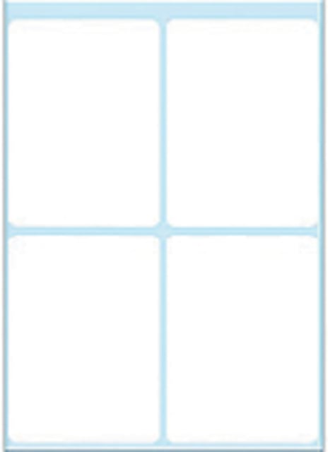Etiket HERMA 3755 40x55mm wit 28 stuks afbeelding