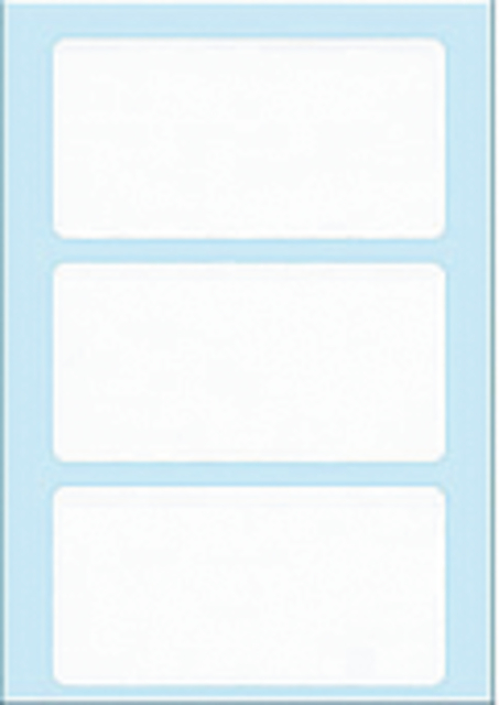 Etiket HERMA 3757 34x67mm wit 21 stuks afbeelding