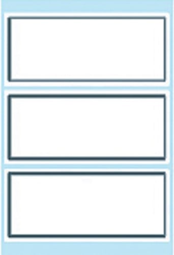 Etiket HERMA 5711 36x80mm schrift grijs kader 18stuks-2