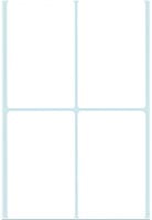 Etiket HERMA 2490 52x82mm wit 128 stuks-2
