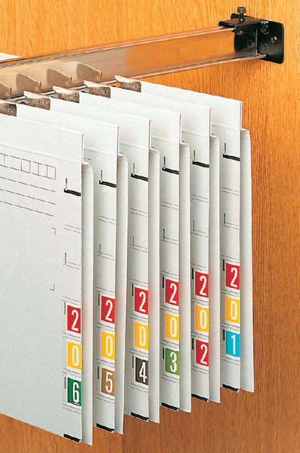 Clipexmap Djois Secolor A4 lateraal blauw — Foto 2 van 2