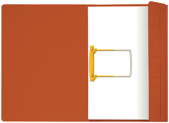 Combimap Secolor folio 1 klep recycled 250gr rood — Foto 2 van 2