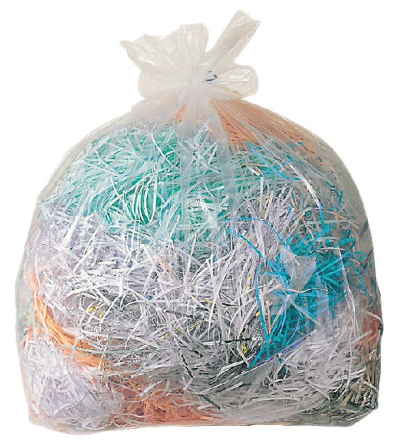 Papiervernietigerzak IDEAL 168x120cm 129 liter 50 stuks afbeelding
