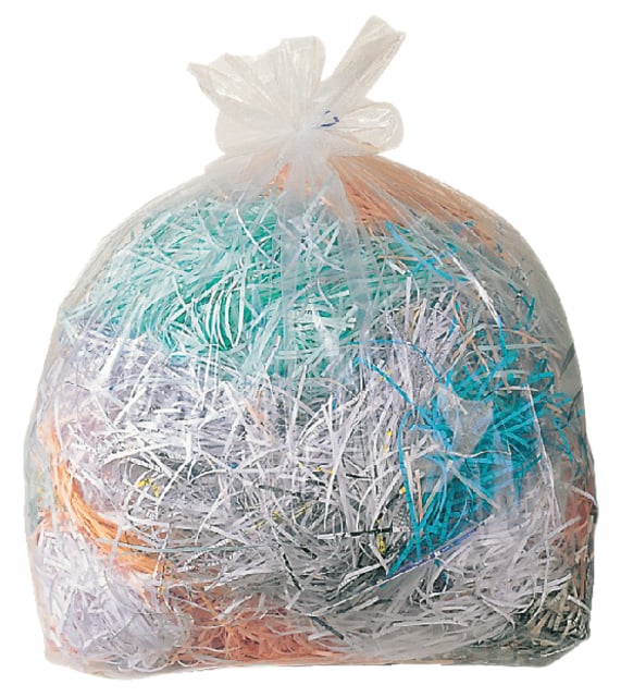 Papiervernietigerzak IDEAL 212x125cm 182 liter 50 stuks afbeelding