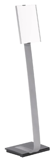 Folderstandaard Durable 4812 vloerstandaard A4 aluminium afbeelding
