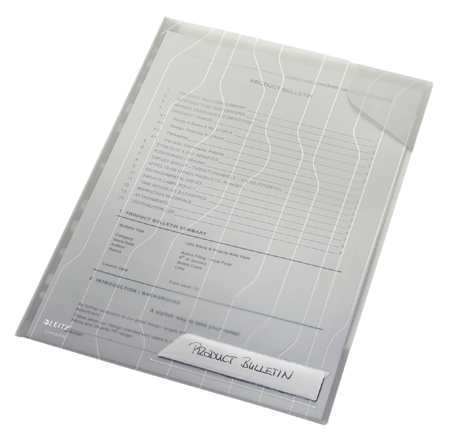 Combifile Leitz 4726 zichtmap A4 PP transparant 5 stuks afbeelding