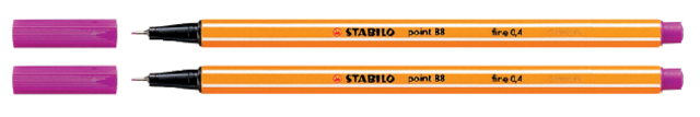 Fineliner STABILO point 88/55 fijn paars afbeelding