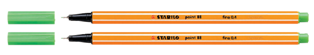 Fineliner STABILO point 88/33 fijn groen afbeelding