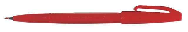 Fineliner Pentel Signpen S520 medium rood afbeelding