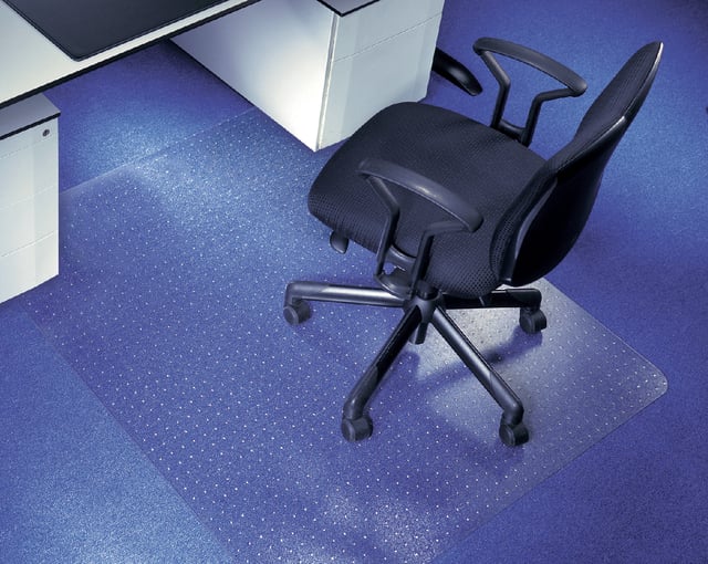 Stoelmat Rillstab 97273 117x152cm voor vloerbedekking afbeelding