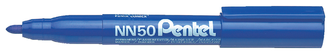 Viltstift Pentel NN50 rond 1.3-3mm blauw afbeelding