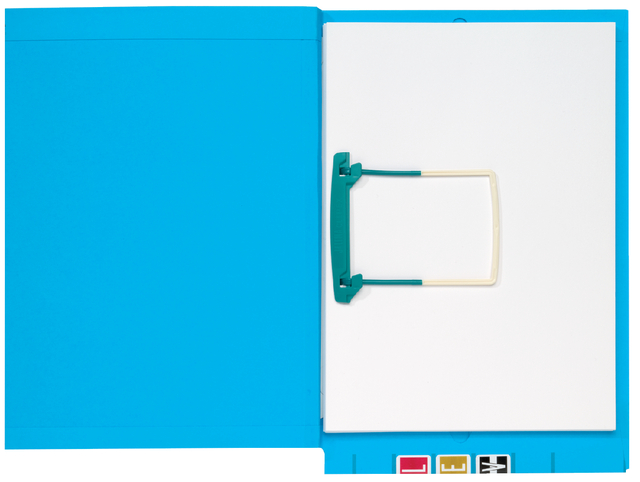 Clipexmap Djois Secolor A4 lateraal blauw afbeelding