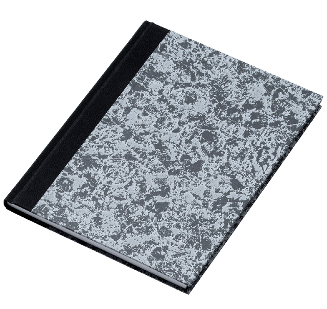 Notitieboek Djois Atlanta Excellent genaaid 210x165mm 288blz lijn grijs afbeelding