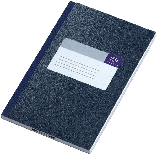 Notitieboek Atlanta 192blz lijn blauw