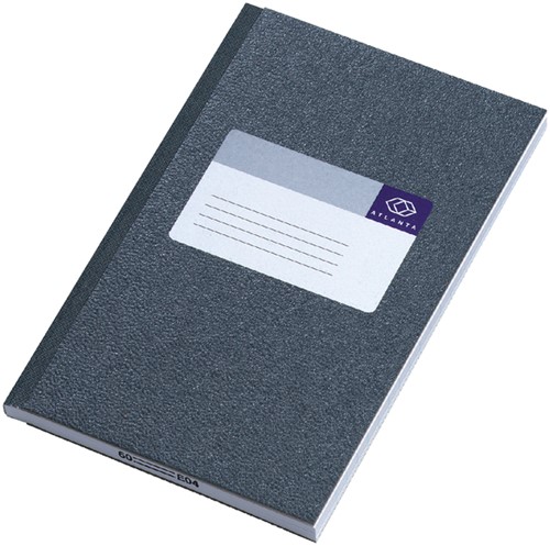 Notitieboek Atlanta 165x105mm 128blz grijs
