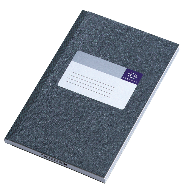 Notitieboek Atlanta 165x105mm 128blz grijs afbeelding