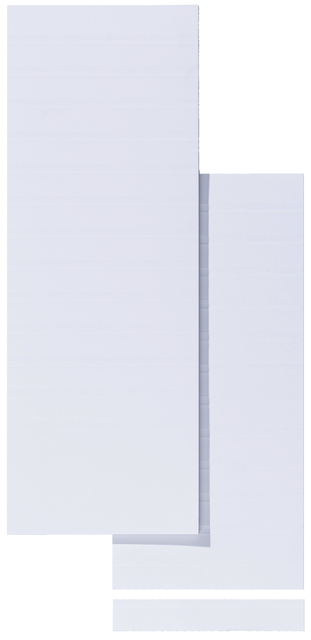 Ruiterstrook voor Djois Alzicht hangmappen 100mm wit 25 stuks afbeelding