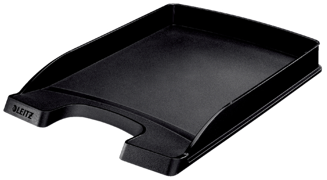 Brievenbak Leitz Plus Slim A4 zwart afbeelding