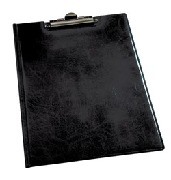 Klembordmap Durable 2355 A4 met kopklem en insteek zwart