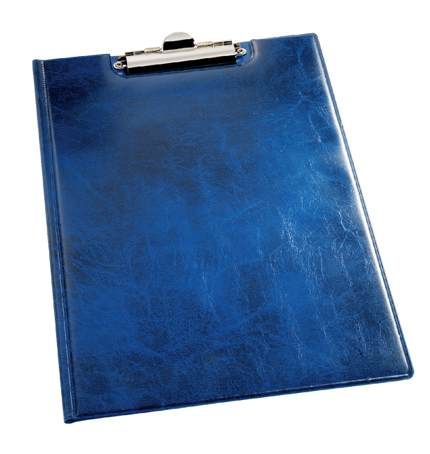 Klembordmap Durable 2355 A4 met kopklem en insteek blauw afbeelding