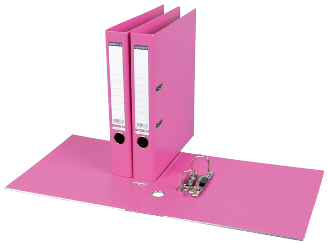 Ordner Quantore A4 50mm PP roze afbeelding