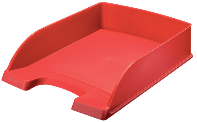 Brievenbak Leitz Plus standaard A4 rood afbeelding