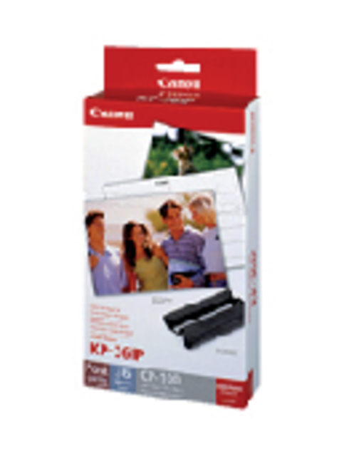 Inkjetpapier Canon KP-36IP 10x15cm 36 vel afbeelding