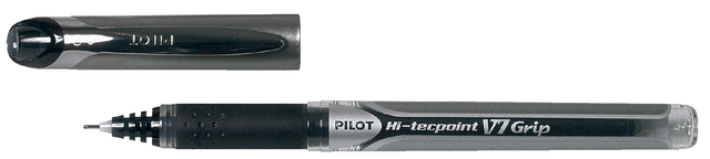 Rollerpen PILOT Hi-Tecpoint Grip V7 medium zwart afbeelding