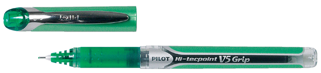 Rollerpen PILOT Hi-Tecpoint V5 Grip fijn groen afbeelding