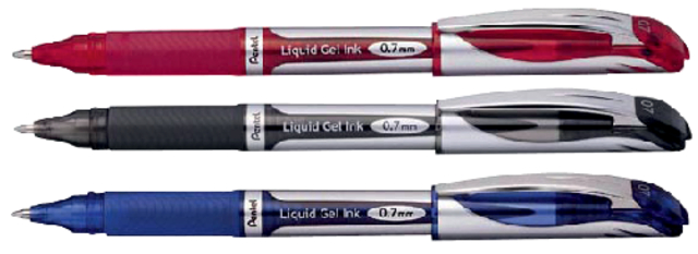 Rollerpen Pentel BL57 Energel medium zwart — Foto 2 van 2