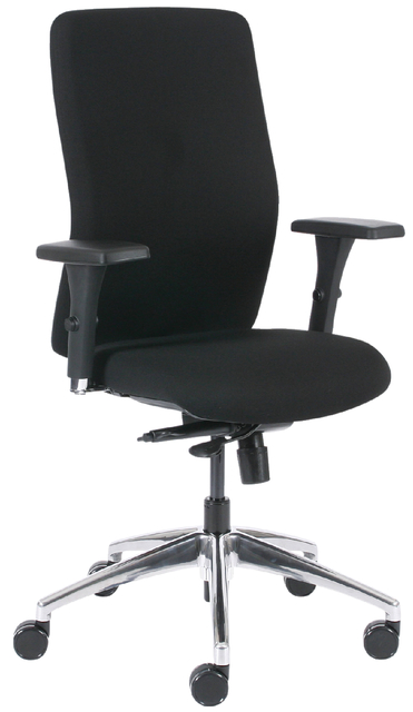 Bureaustoel Euroseats Milano synchroom zwart — Foto 2 van 2
