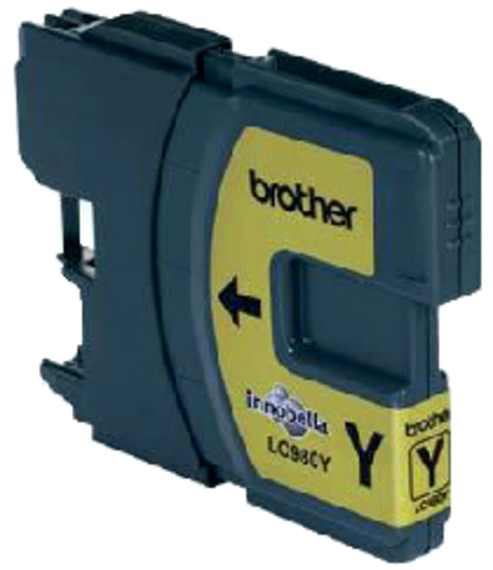 Inktcartridge Brother LC-980Y geel — Foto 2 van 2
