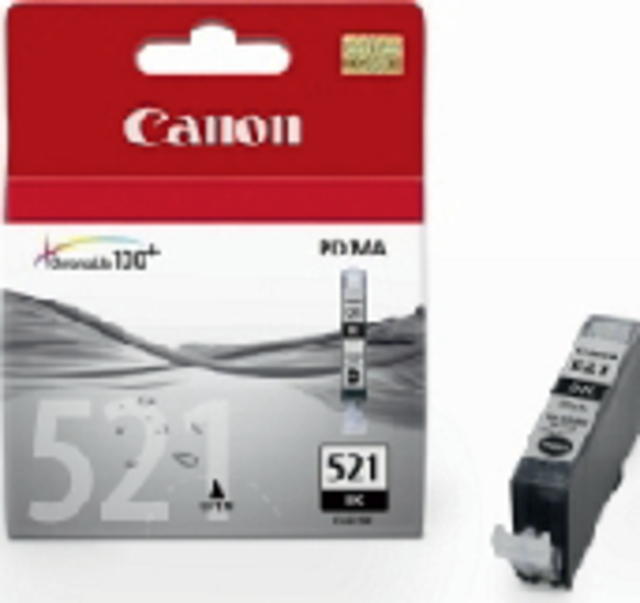 Inktcartridge Canon CLI-521zwart afbeelding
