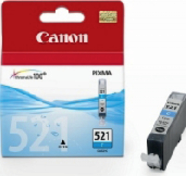 Inktcartridge Canon CLI-521 blauw afbeelding