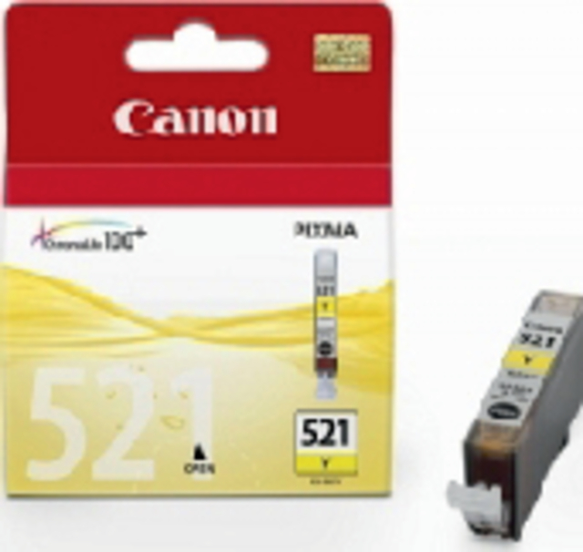 Inktcartridge Canon CLI-521 geel afbeelding