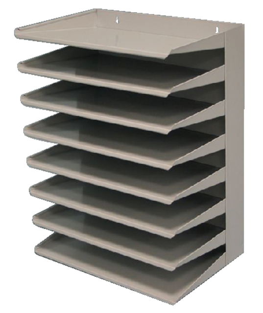Sorteerrek Vepa Bins 8 delig grijs afbeelding