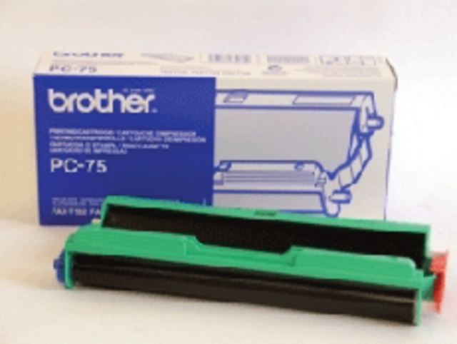 Donorrol Brother PC-75 met cartridge afbeelding