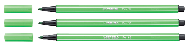 Viltstift STABILO Pen 68/43 medium loofgroen afbeelding
