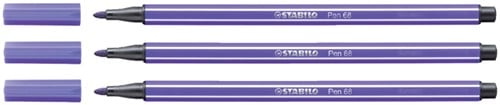 Viltstift STABILO Pen 68/55 medium paars