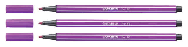 Viltstift STABILO Pen 68/58 medium lila afbeelding
