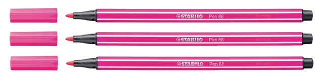 Viltstift STABILO Pen 68/56 medium rozerood afbeelding