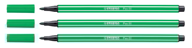 Viltstift STABILO Pen 68/36 medium smaragdgroen afbeelding