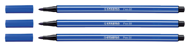Viltstift STABILO Pen 68/32 medium donkerblauw afbeelding