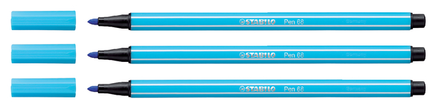 Viltstift STABILO Pen 68/57 medium azuurblauw afbeelding