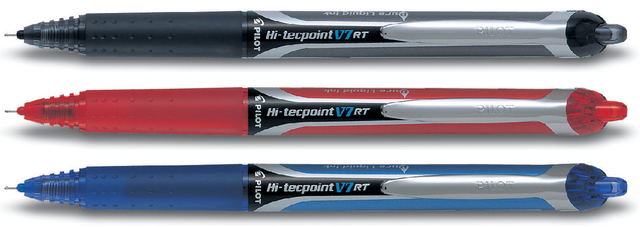 Rollerpen PILOT Hi-Tecpoint V7 RT medium zwart — Foto 2 van 2