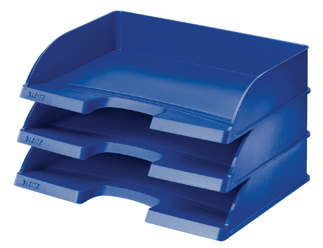 Brievenbak Leitz Plus A4 maxi dwars blauw — Foto 2 van 2