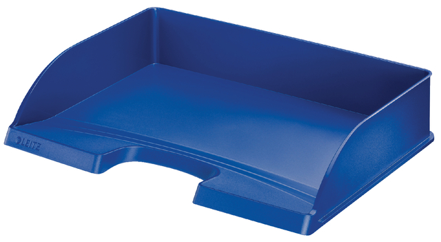 Brievenbak Leitz Plus A4 maxi dwars blauw afbeelding