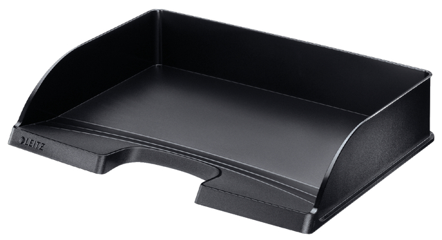 Brievenbak Leitz Plus A4 maxi dwars zwart afbeelding